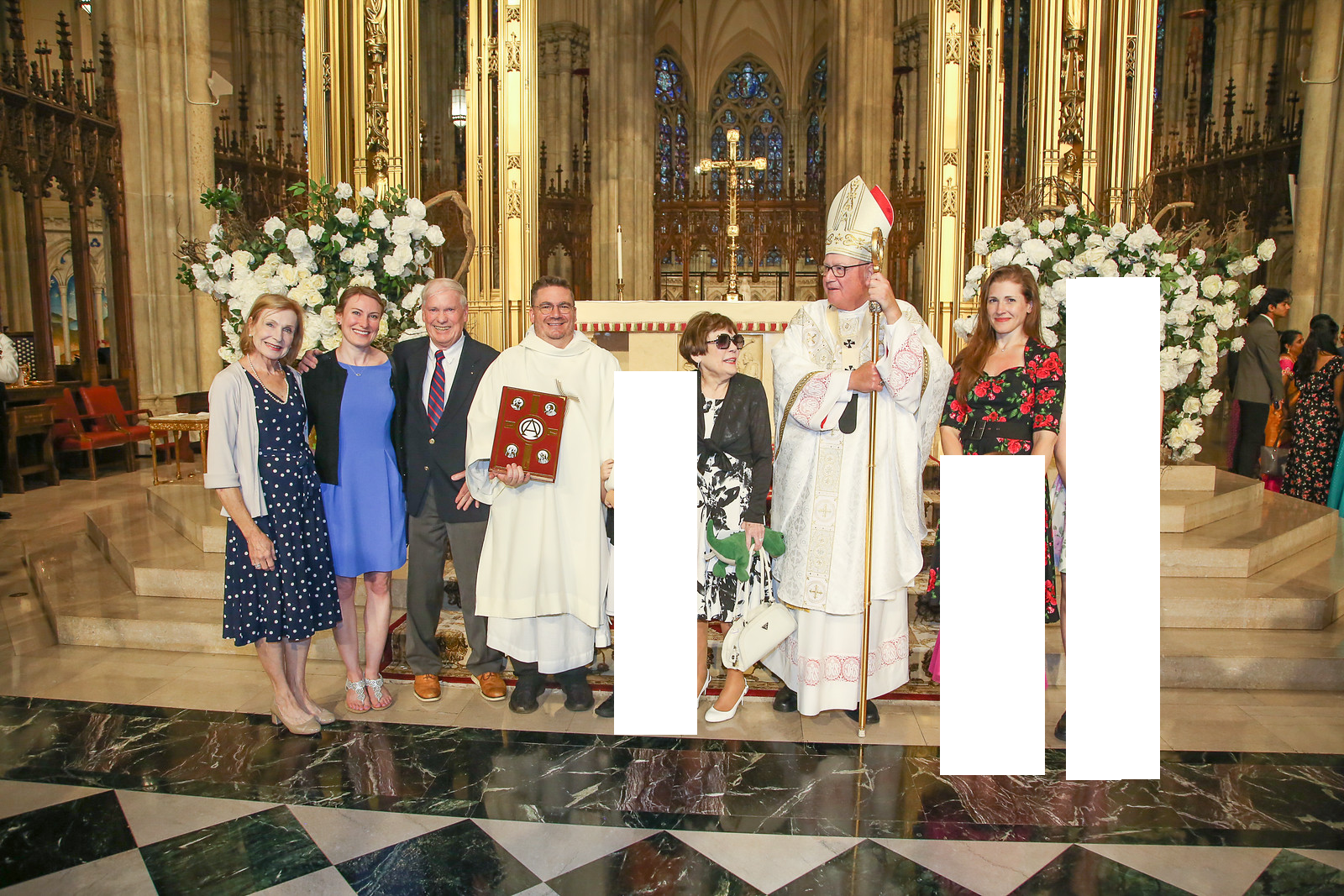 Scott Bisig of Sacred Heart Parish harasses escorts